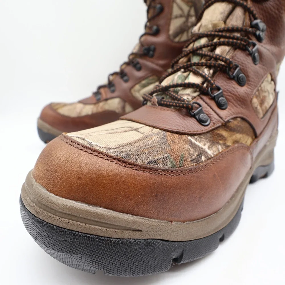 Rocky ErgoTuff Hunting Boots Mens 10.5M Camo Waterproof Insulated NIB